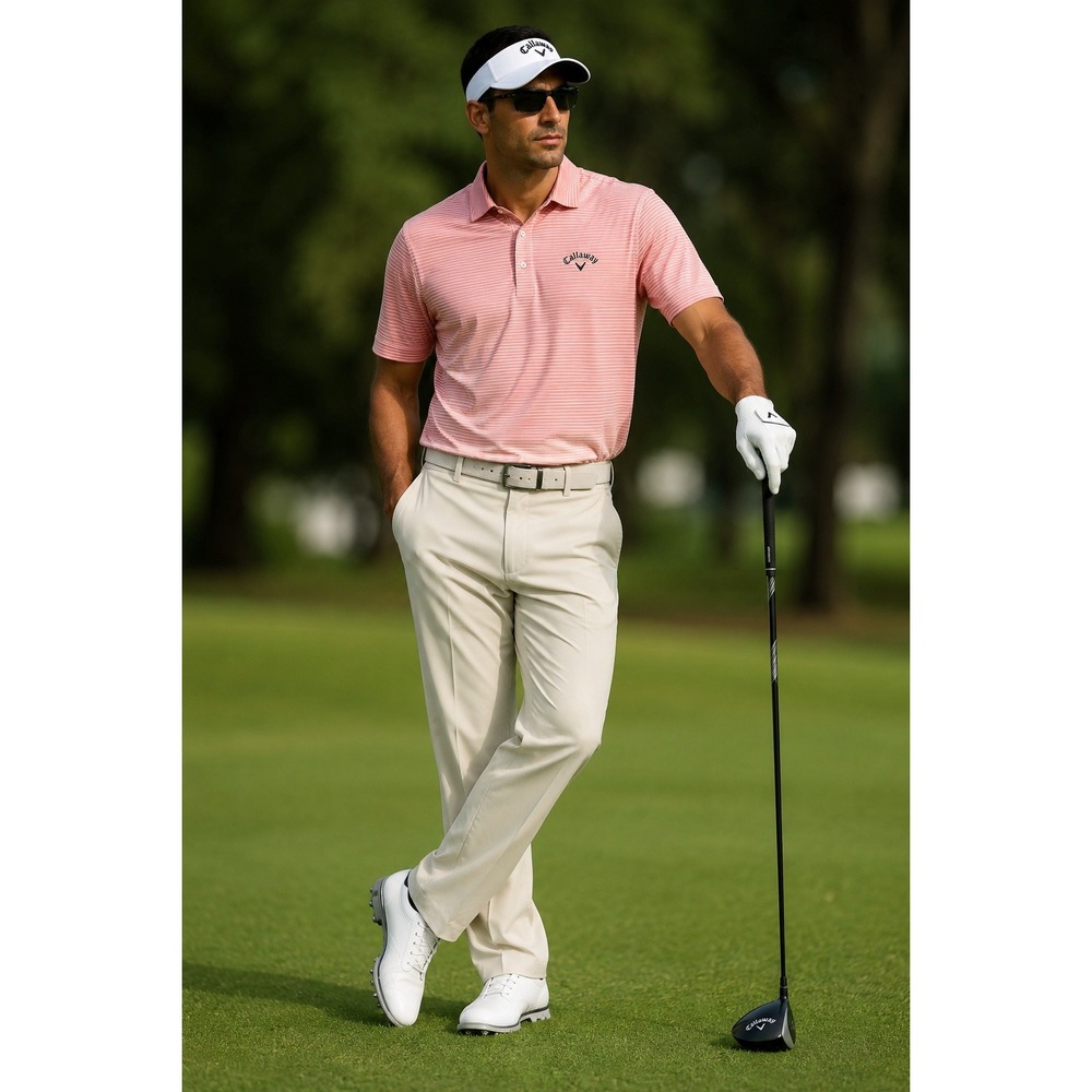 Callaway Pro-Spin 3.0 Golf Pants Mens 42x36 Beige New Active Waistband Trousers